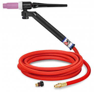 CK WORLDWIDE 150 Air Cooled TIG Torch Kit, Flex-Loc, 150A, 12.5', 1-Pc, Super-Flex, FL1512SF